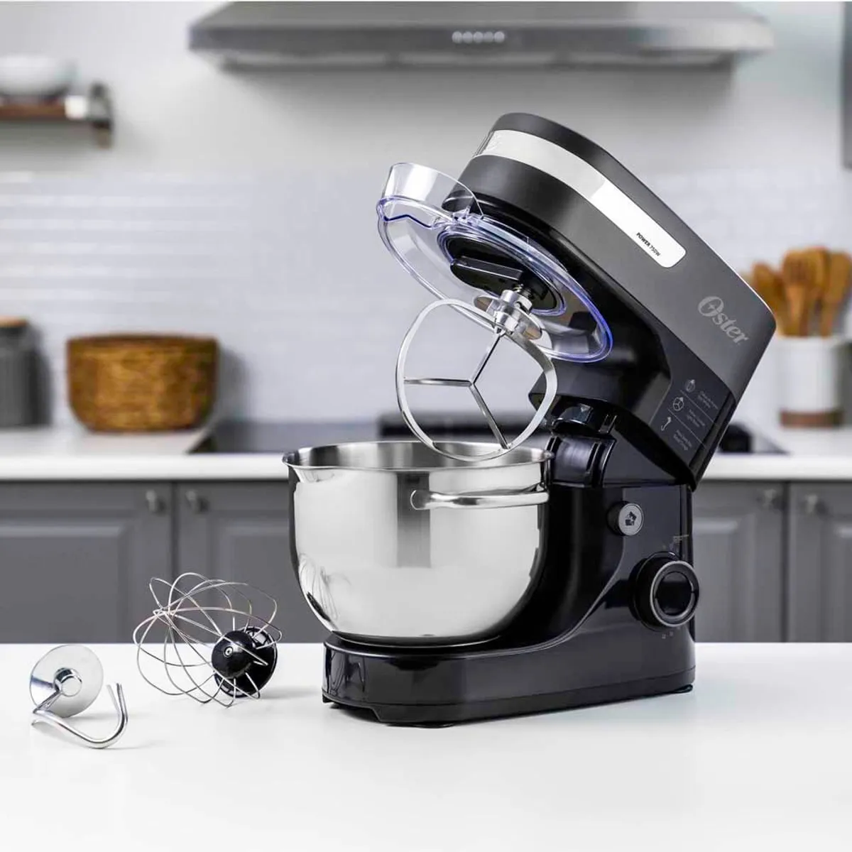 OSTER - Batidora planetaria Oster FPSTSM3711 con 12 velocidades de 750w