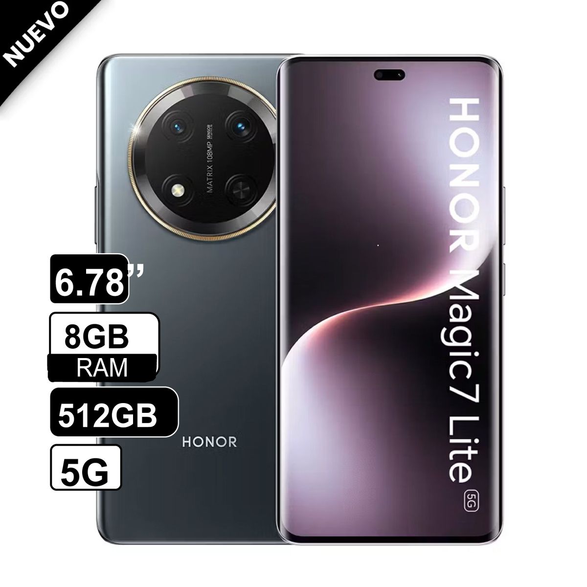HONOR - Celular HONOR Magic 7 Lite 5G 8GB+512GB