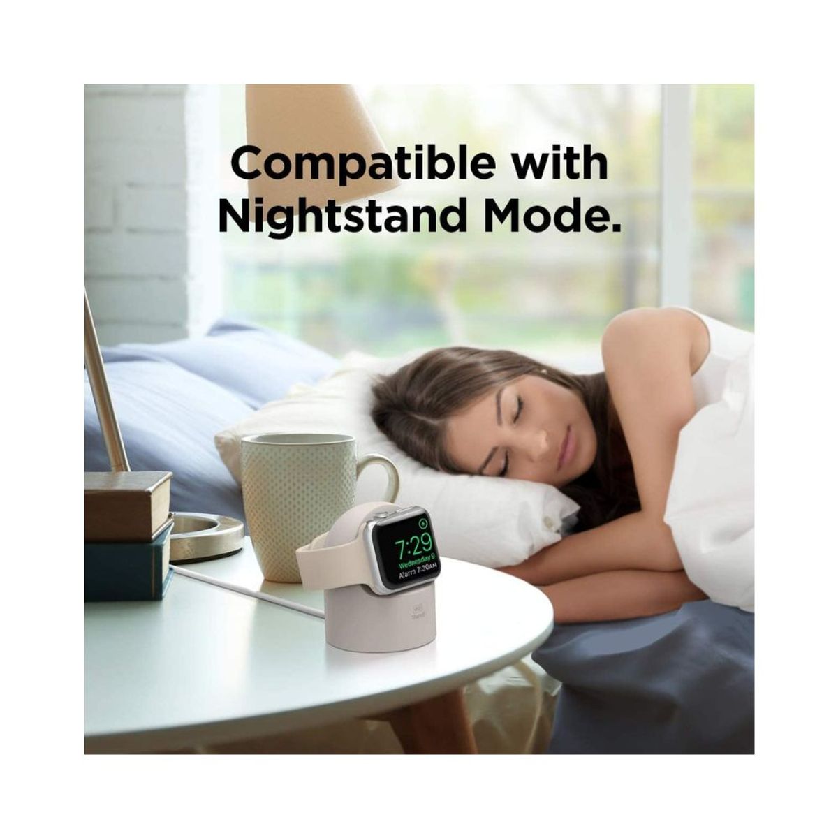 GENERICO - Soporte W2 para Apple Watch Compatible con Series Ultra 2/SE/1 al 10