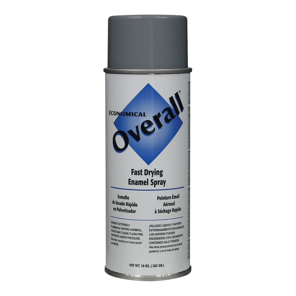 RUST OLEUM - Rust-Oleum Pintura Aerosol Econ Overall Gris Brillante 283g