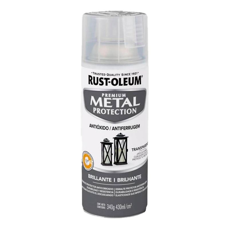 RUST OLEUM - Aerosol Rust-Oleum Metal Protection Brillante Transparente