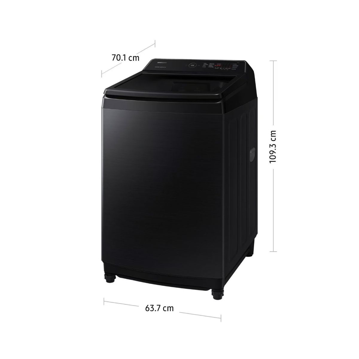 SAMSUNG - LAVADORA SAMSUNG 19 KG ECOBUBBLE WA19CG6441BVPE NEGRO