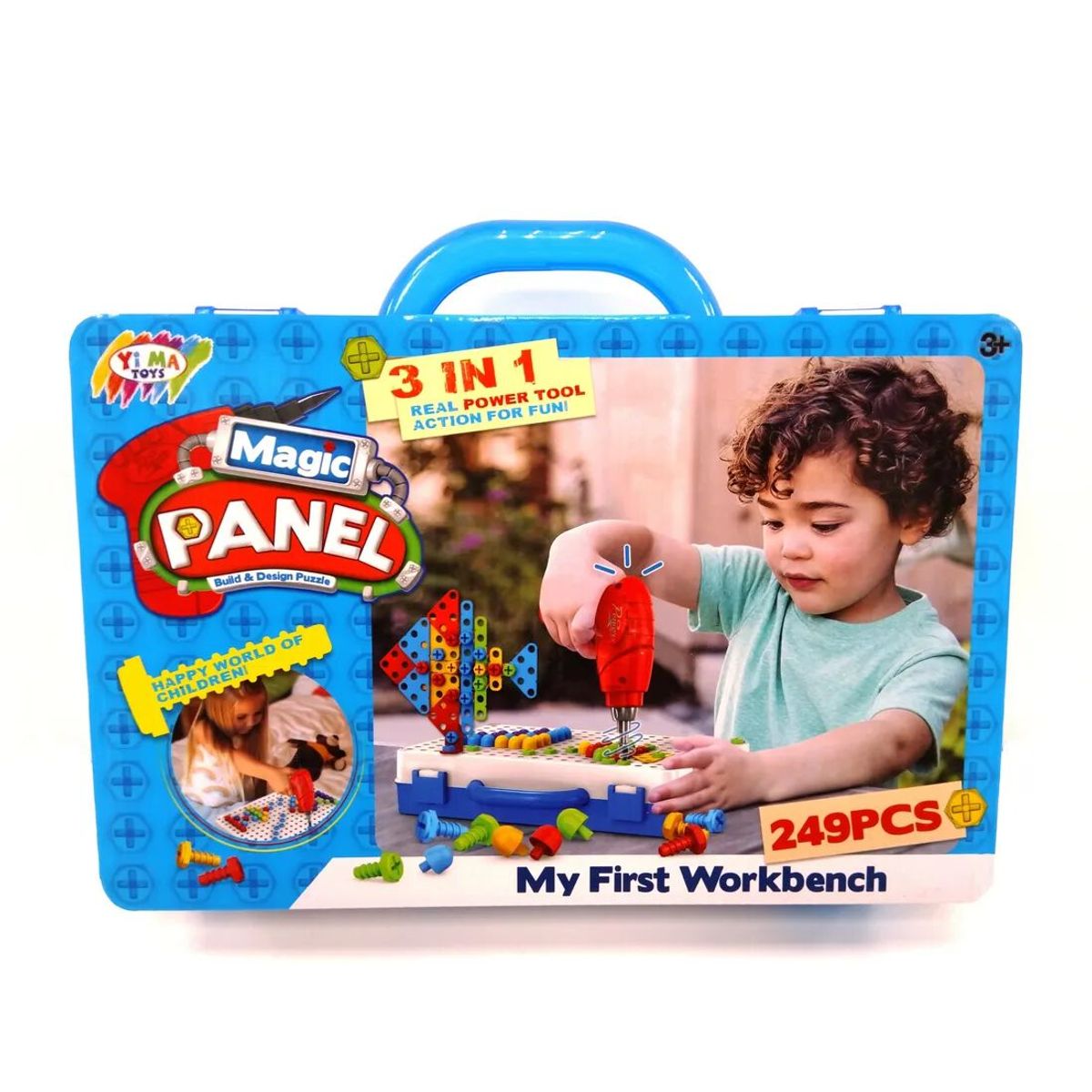 GENERICO - Magic Panel - My First Workbench 249 piezas