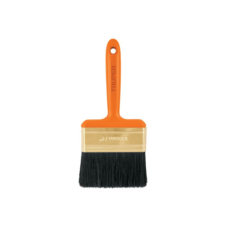 TRUPER - BROCHA PROFESIONAL DE 4 CON MANGO DE PLÁSTICO