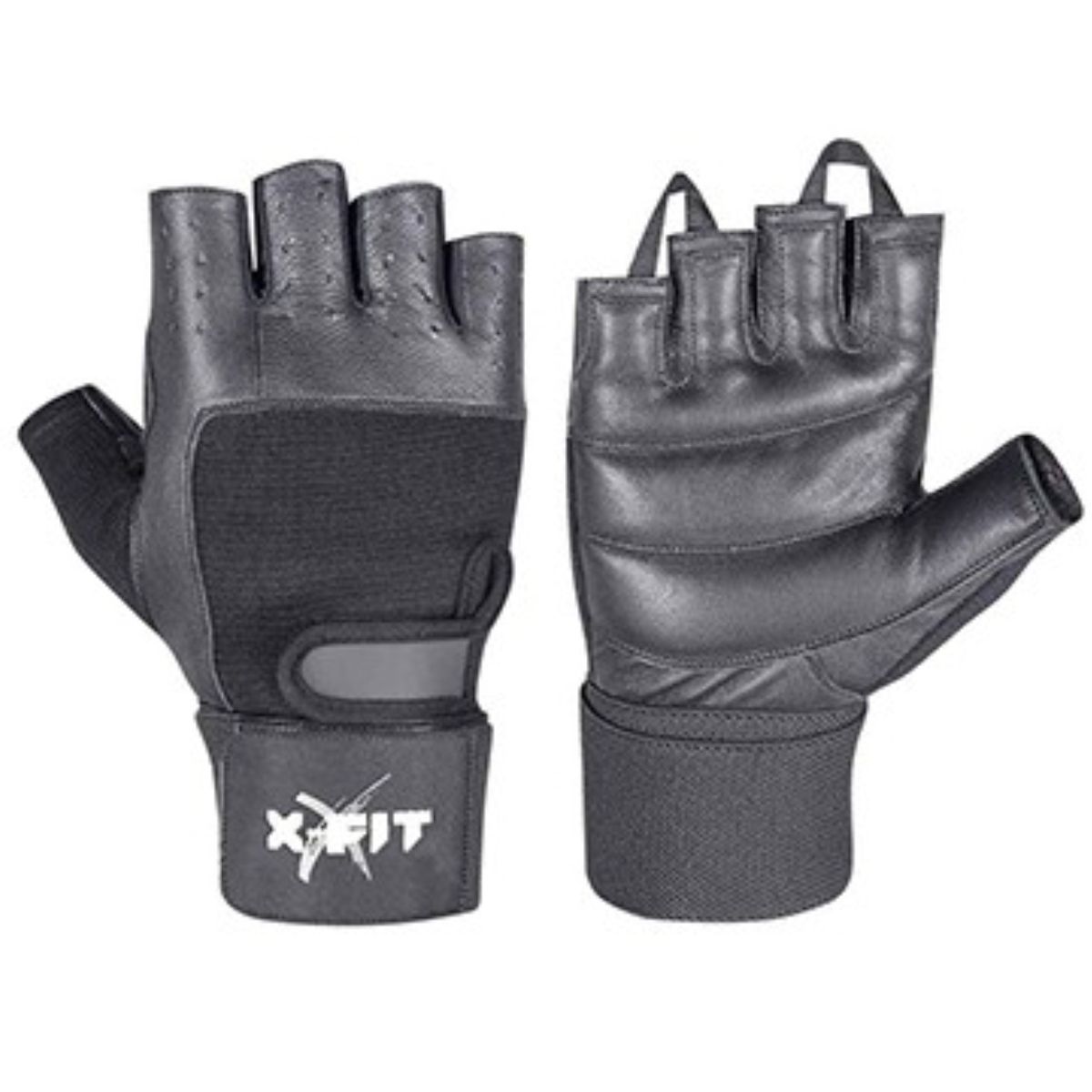 XFIT - Guantes Gym Cuero Importado Talla M