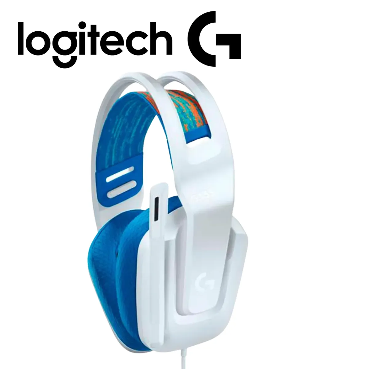 LOGITECH - Audifono Logitech G335 Con Microfono Blanco