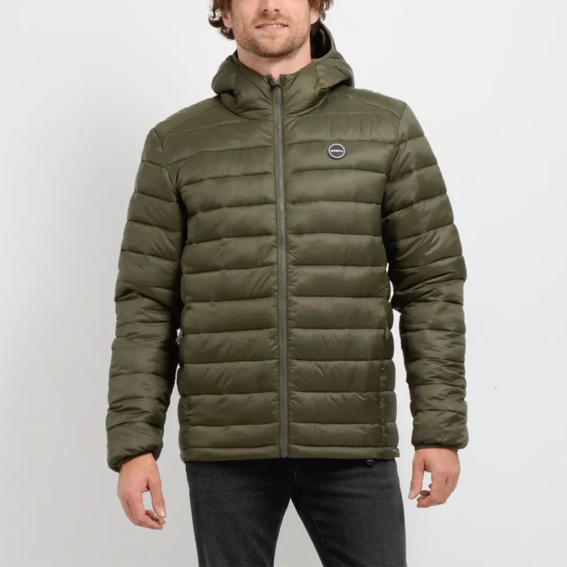O'NEILL - CASACA HOMBRE ONEILL CON CAPUCHA LICHEN GREEN