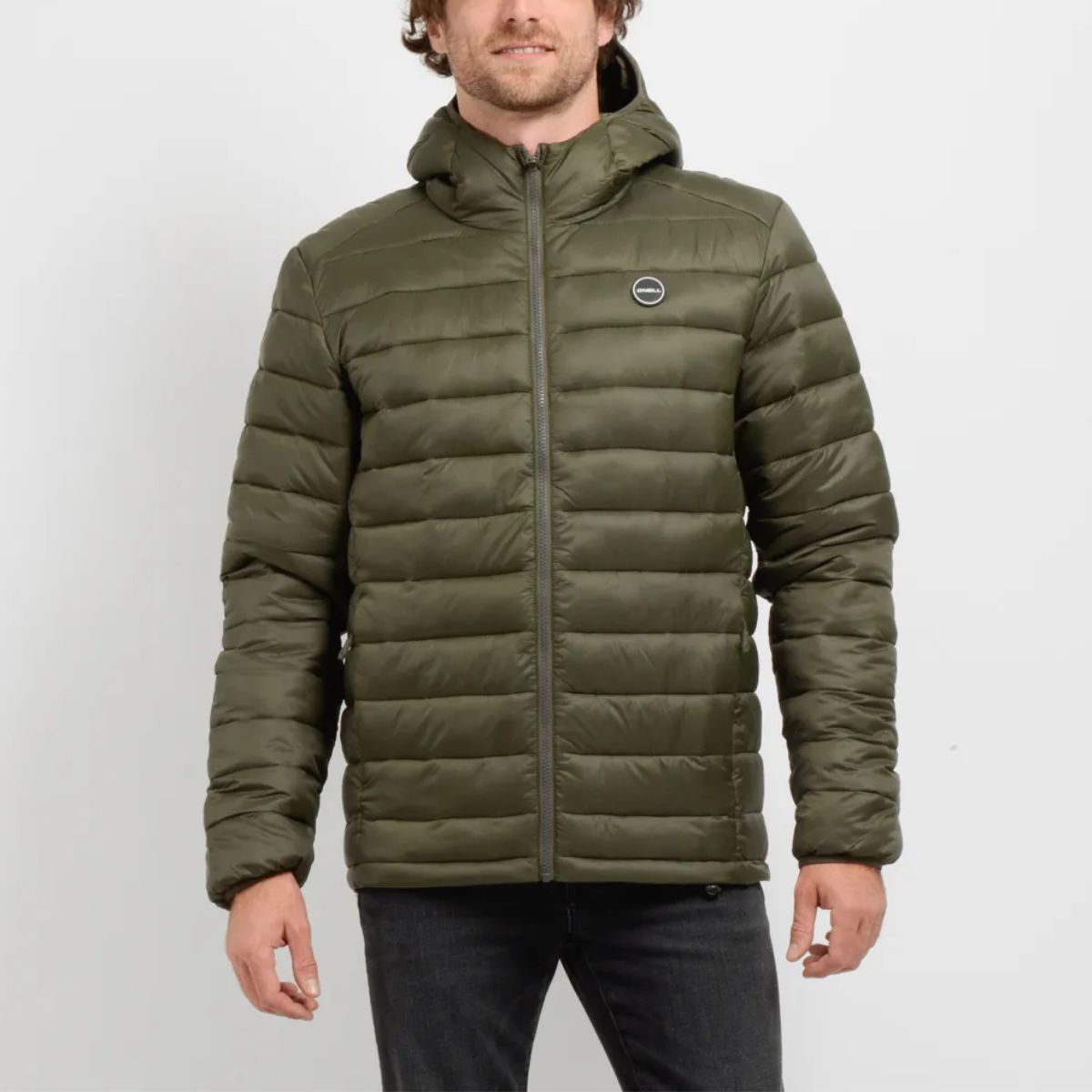 O'NEILL - CASACA HOMBRE ONEILL CON CAPUCHA LICHEN GREEN