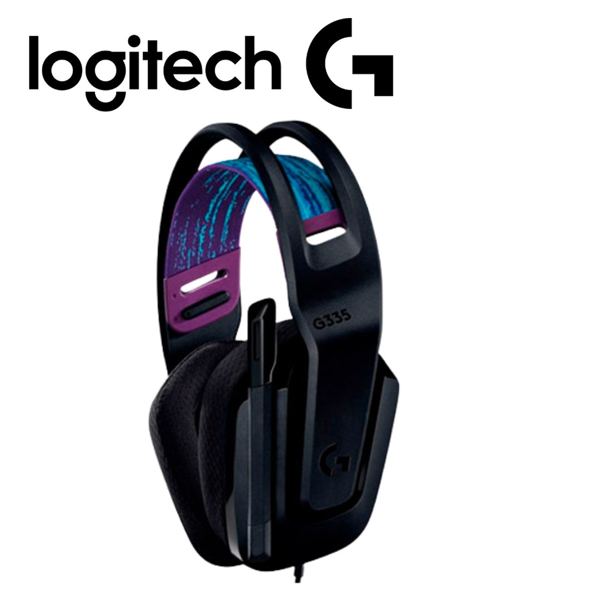 LOGITECH - Audifono Logitech G335 Con Microfono Negro