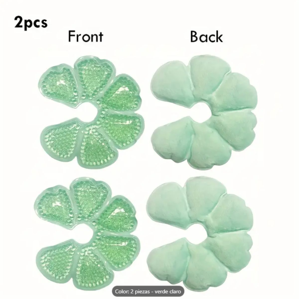 GENERICO - COMPRESAS DE LACTANCIA REUTILIZABLE FRIO Y CALIENTE X2 UND