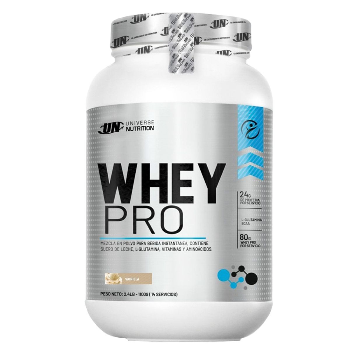 UNIVERSE NUTRITION - Proteína Universe Nutrition Whey Pro 1.1 kg  Vainilla + Shaker