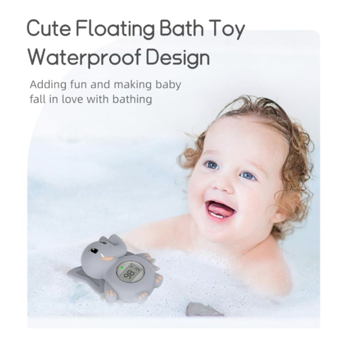 GENERICO - ELEFANTE DE BAÑO PARA MEDIR LA TEMPERATURA DEL AGUA