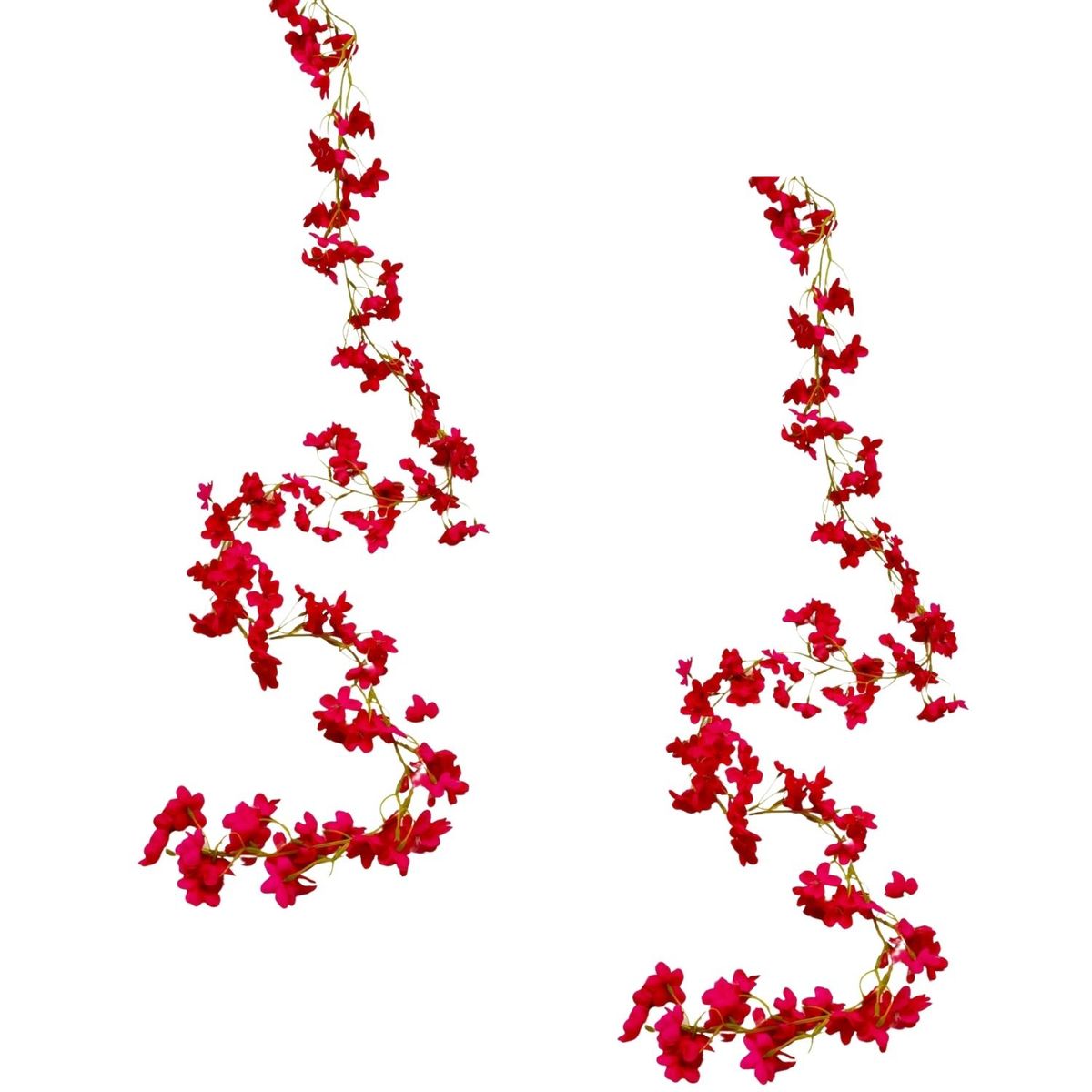 FLORIPA - Pack De 2 Guirnaldas De Flor BG 350001-ROS1 FLORIPASTORE