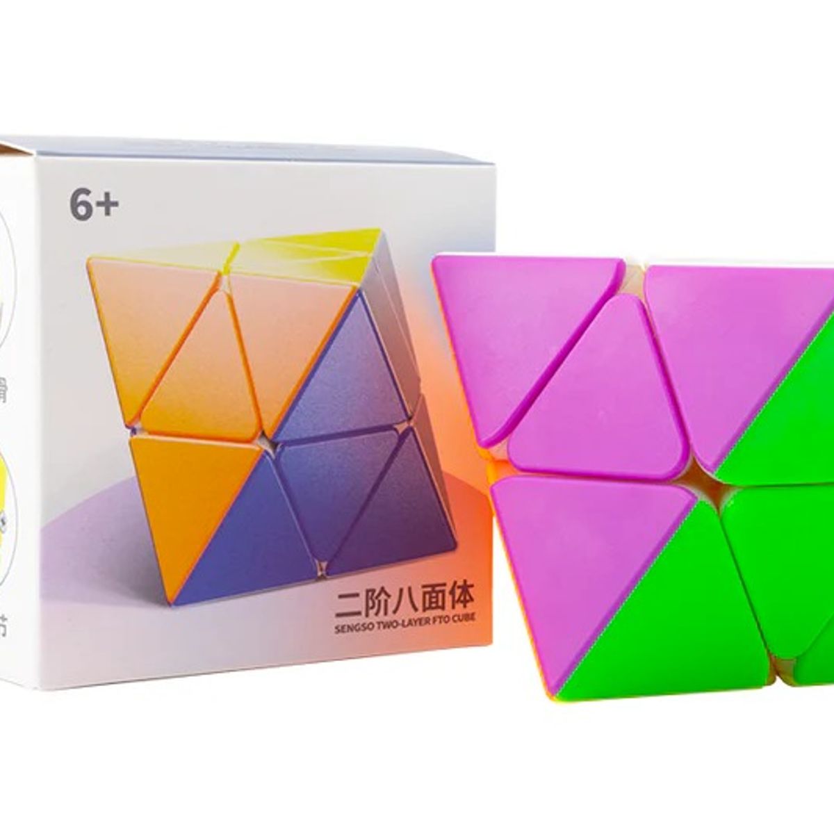 SHENGSHOU - Geekcuber Cubo 2x2 FTO Sengso