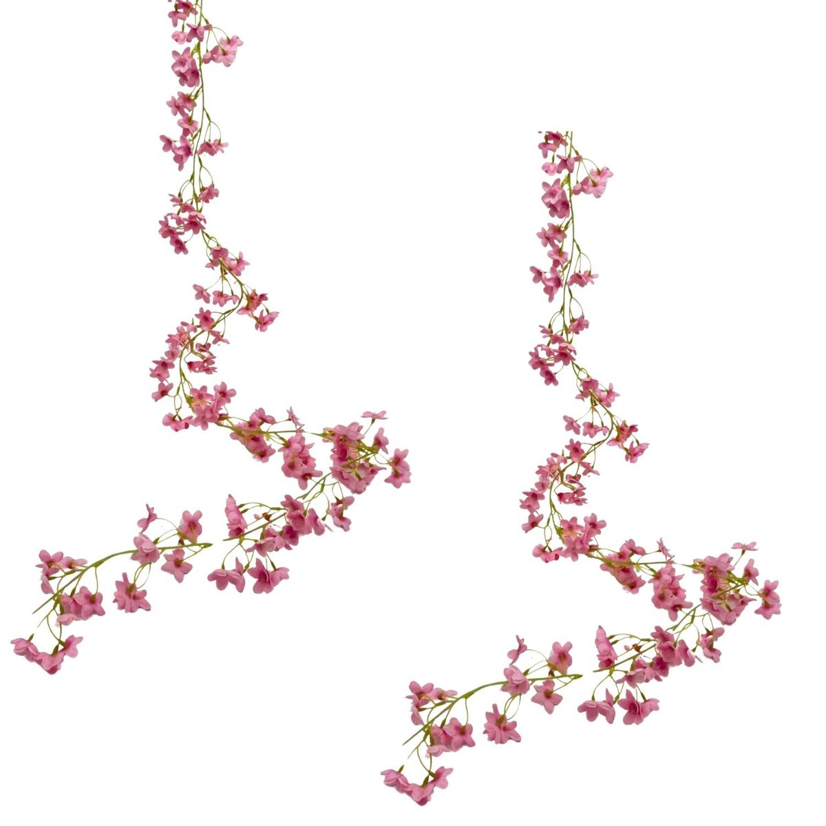 FLORIPA - Pack De 2 Guirnaldas De Flor BG 350001-ROS2 FLORIPASTORE