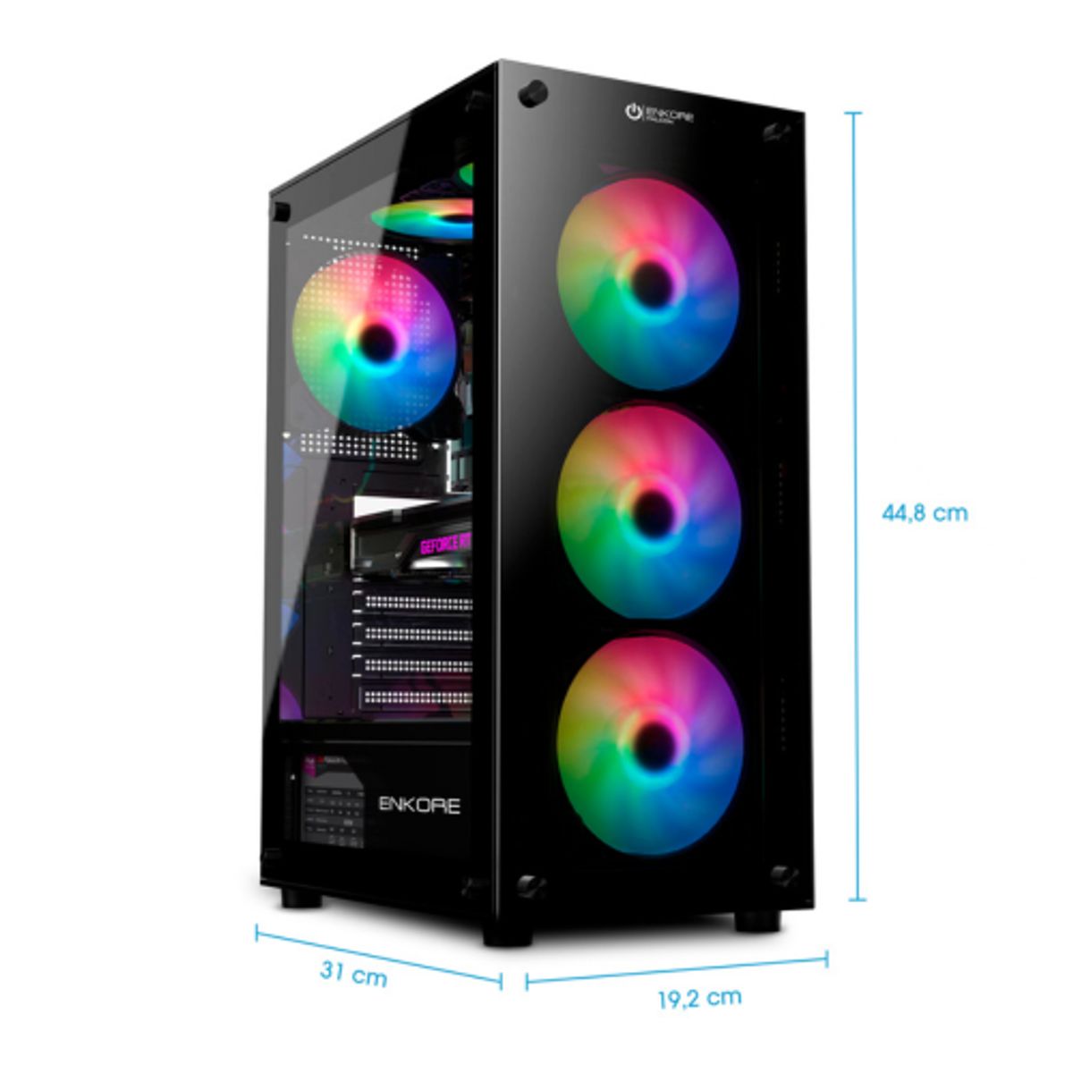 RYZEN - Computadora Amd Ryzen 7 5700G, 16GB RAM, 500GB SSD M.2