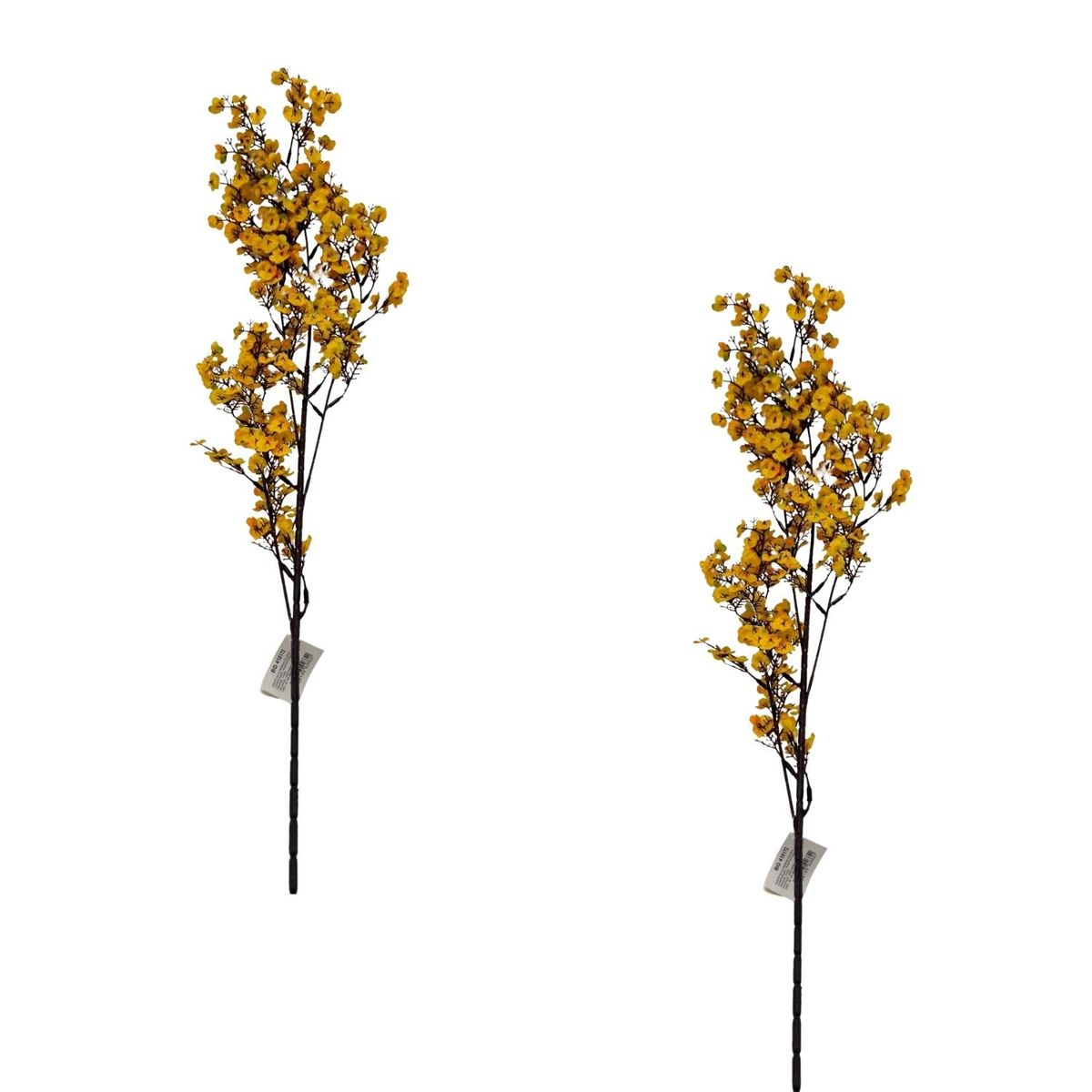 FLORIPA - Pack De 2 Vara De Mini Flor Colorida BG 410172-AM FLORIPASTORE