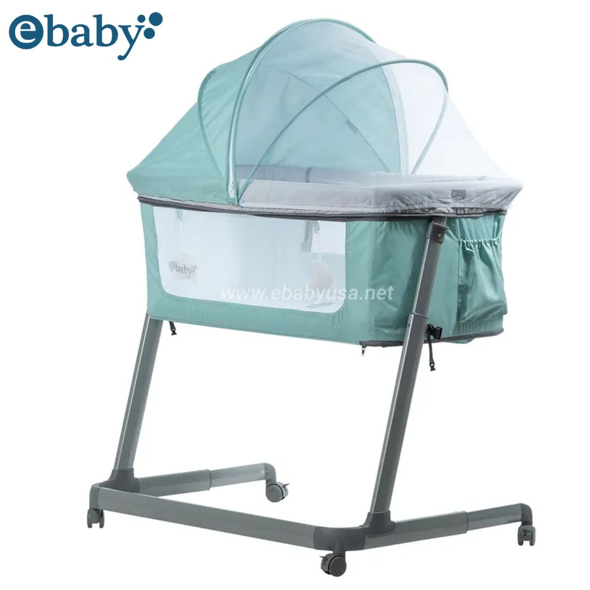 EBABY - Cuna Colecho MARION Verde Ebaby