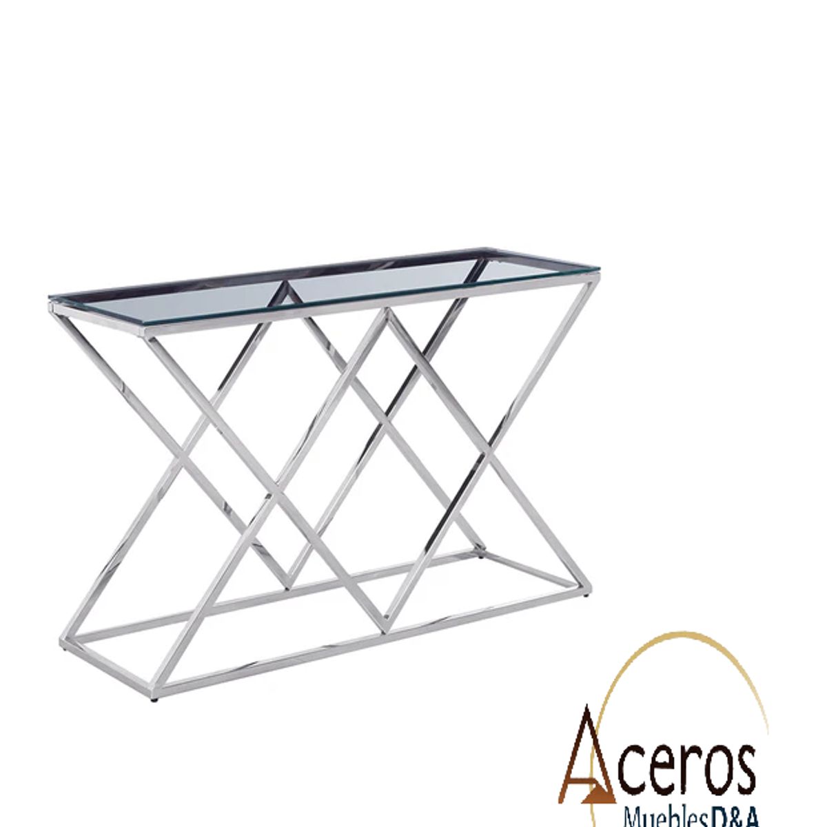 GENERICO - Consola Recibidor PARIS Acero Inoxidable