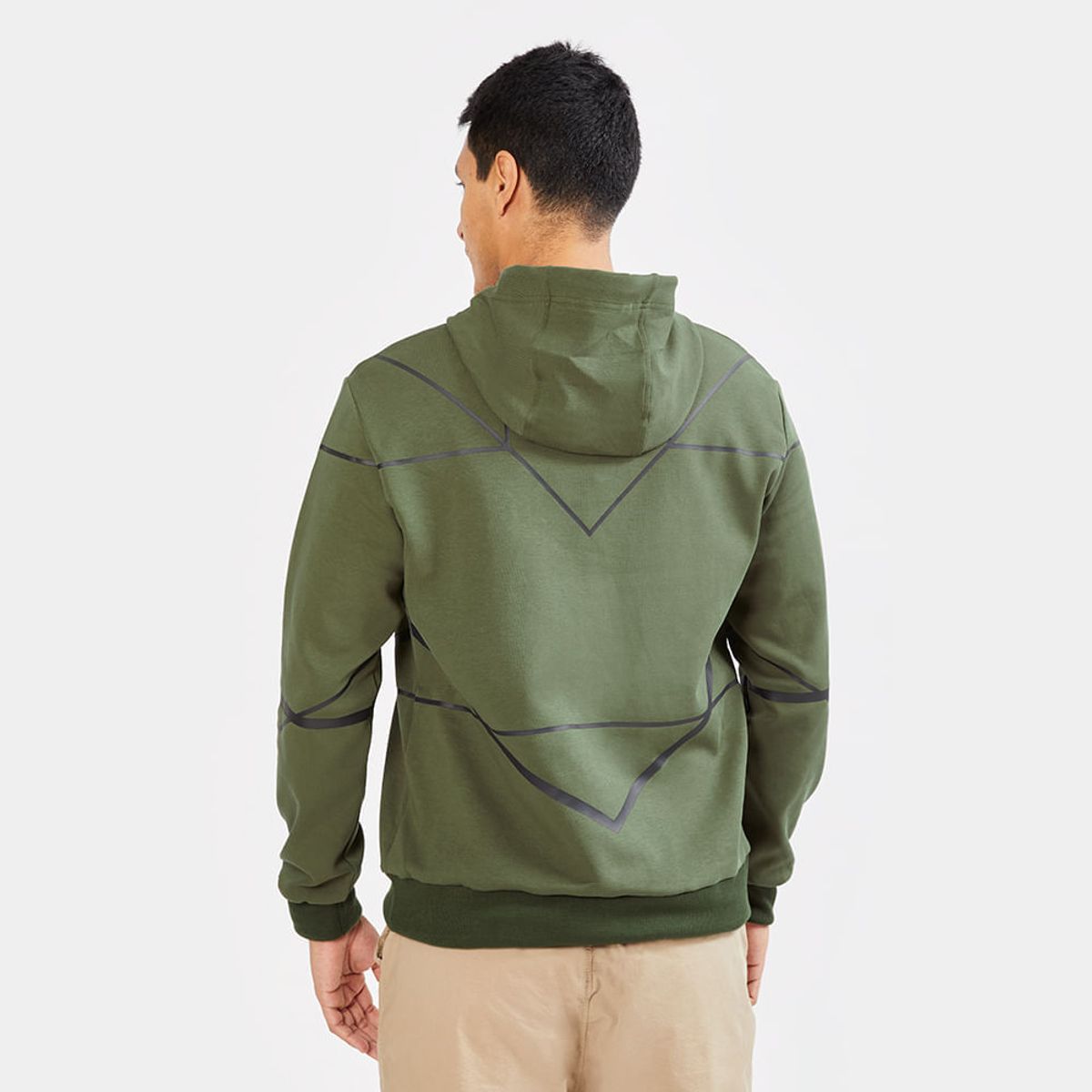 NEW ATHLETIC - Polera New Athletic Jhair Verde Militar Hombre