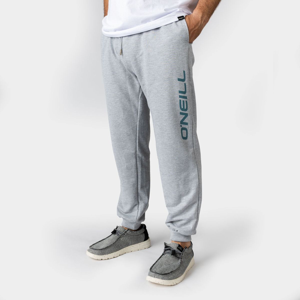 O'NEILL - BUZO HOMBRE ONEILL LOGO SWEATPANTS SILVER MELEE A