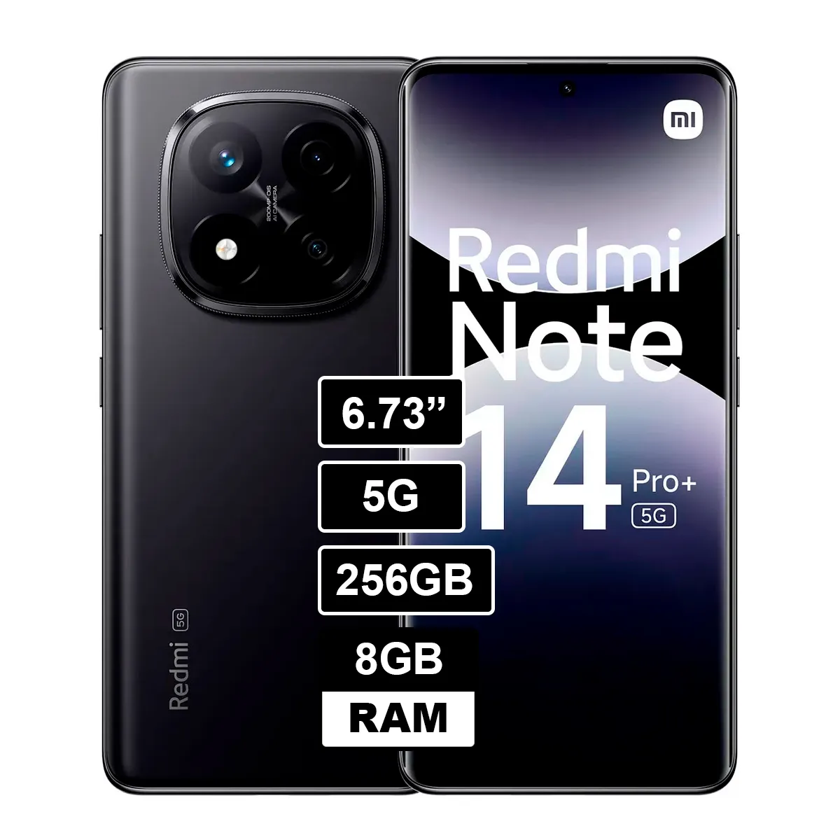 XIAOMI - Celular Redmi Note 14 PRO PLUS - 256GB - 8GB RAM Color Negro
