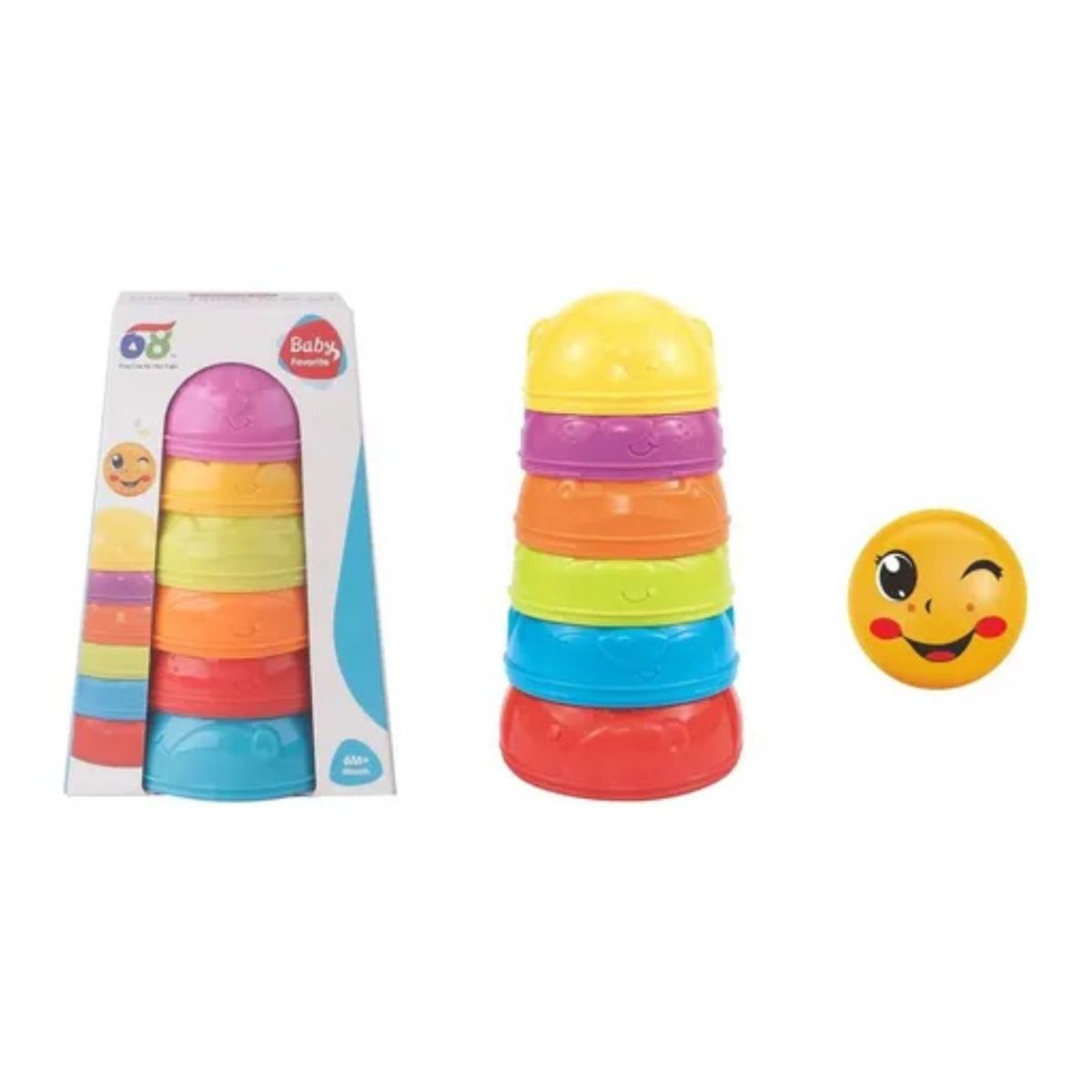 GENERICO - Juguete De Tazones Apilables
