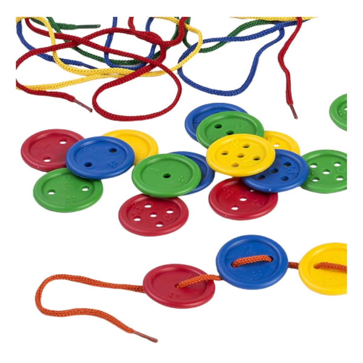 GENERICO - Enhebrado De Botones Didactico