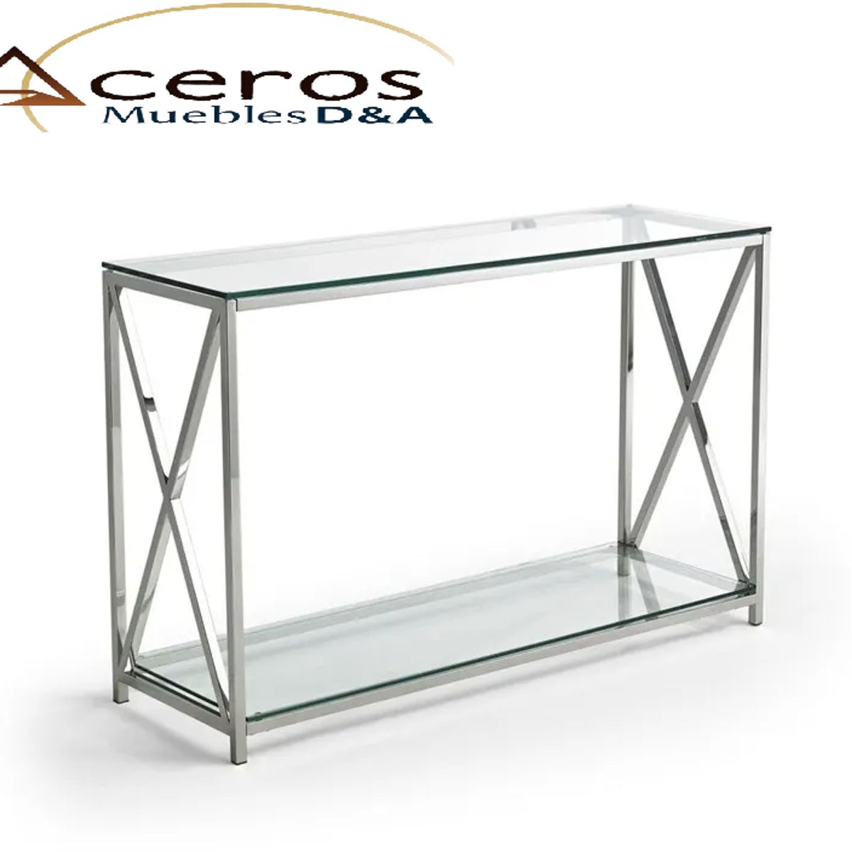 GENERICO - Consola Recibidor NIZA Acero Inoxidable