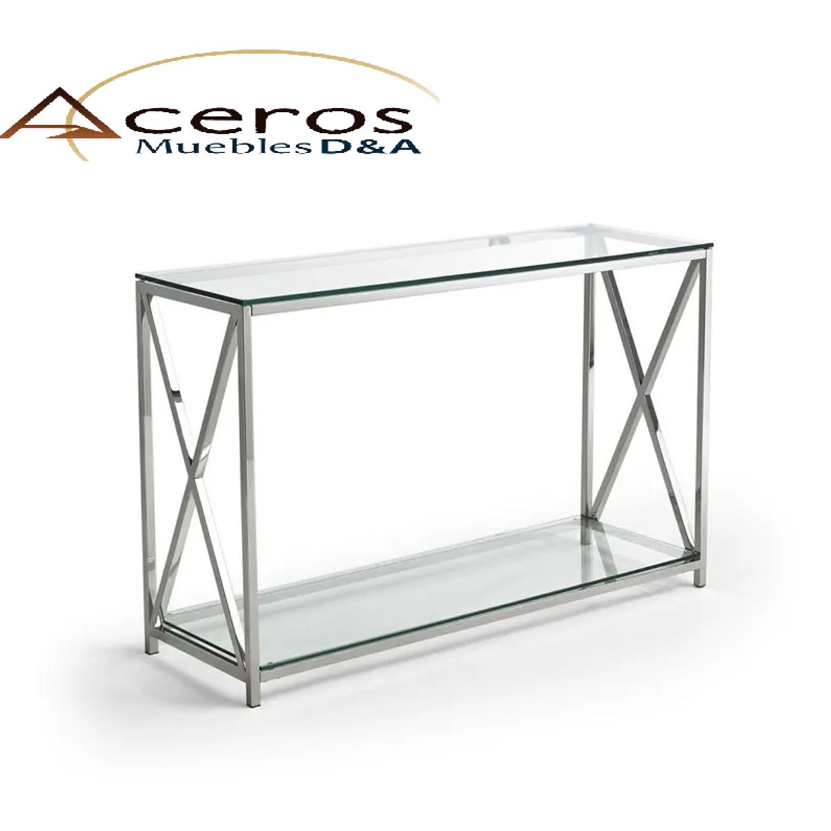 GENERICO - Consola Recibidor NIZA Acero Inoxidable