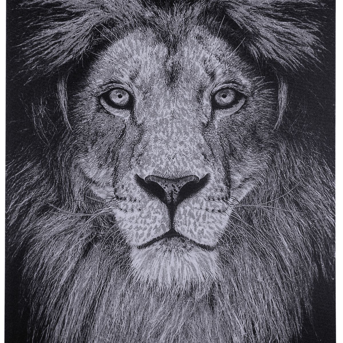 CONCEPT - CUADRO DE LEON GRIS ESCARCHADO