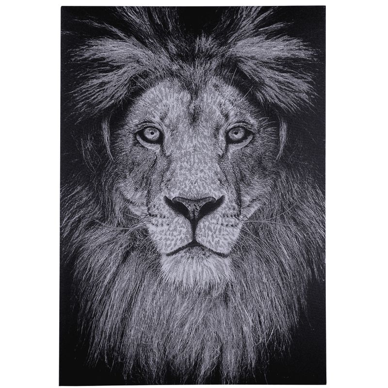 CONCEPT - CUADRO DE LEON GRIS ESCARCHADO