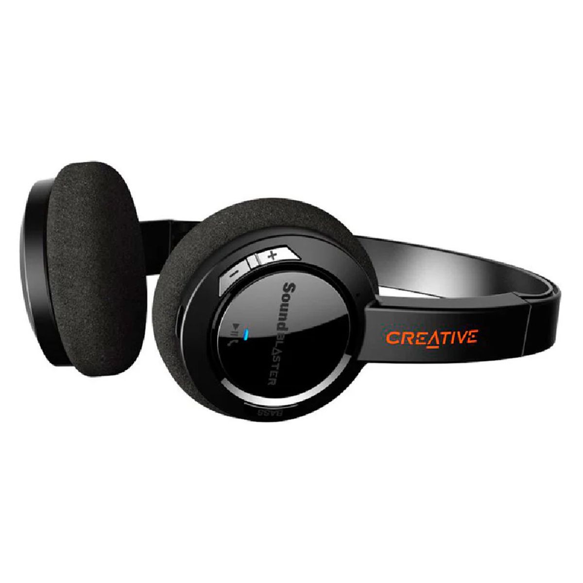 CREATIVE - Audífono con Micrófono Creative Sound Blaster JAM V2 Bluetooth Multipoint 32mm  Negro