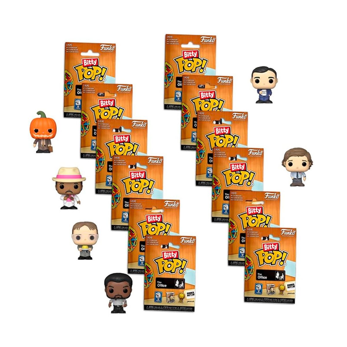 FUNKO - FUNKO BITTY POP THE OFFICE PERSONAJE 1 ALEATORIO