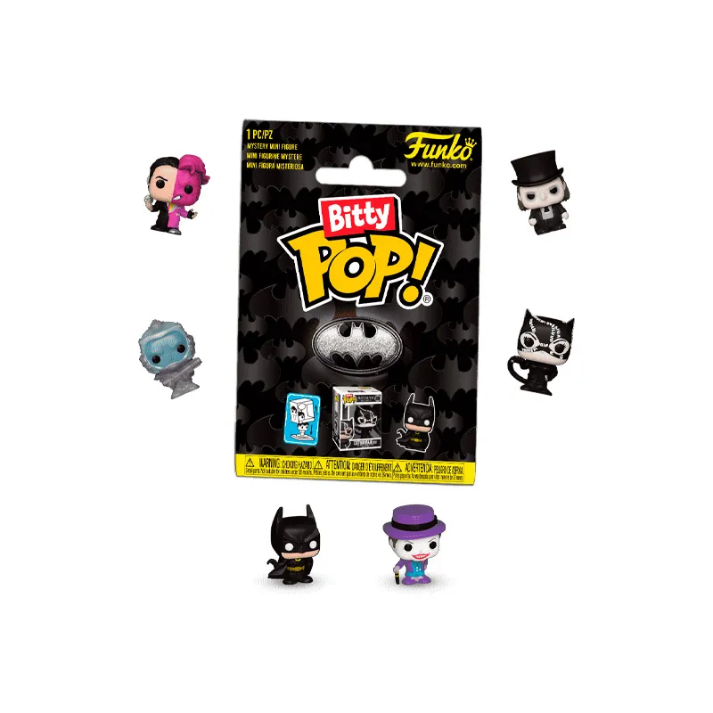 FUNKO - FUNKO BITTY POP BATMAN PERSONAJE 1 ALEATORIO