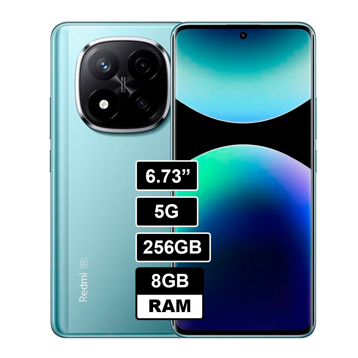 XIAOMI - Celular Redmi Note 14 PRO PLUS 5G 256GB - 8GB RAM Color Azul