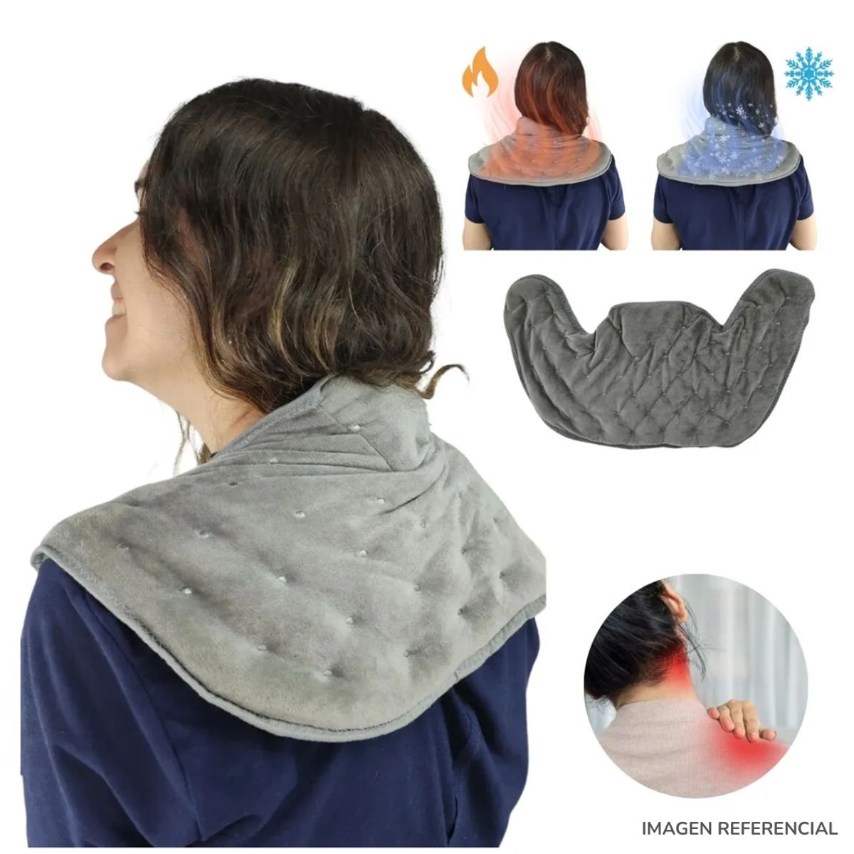 INSPIRA MARKET - Calentador para Cuello y Hombros Calor o Frio