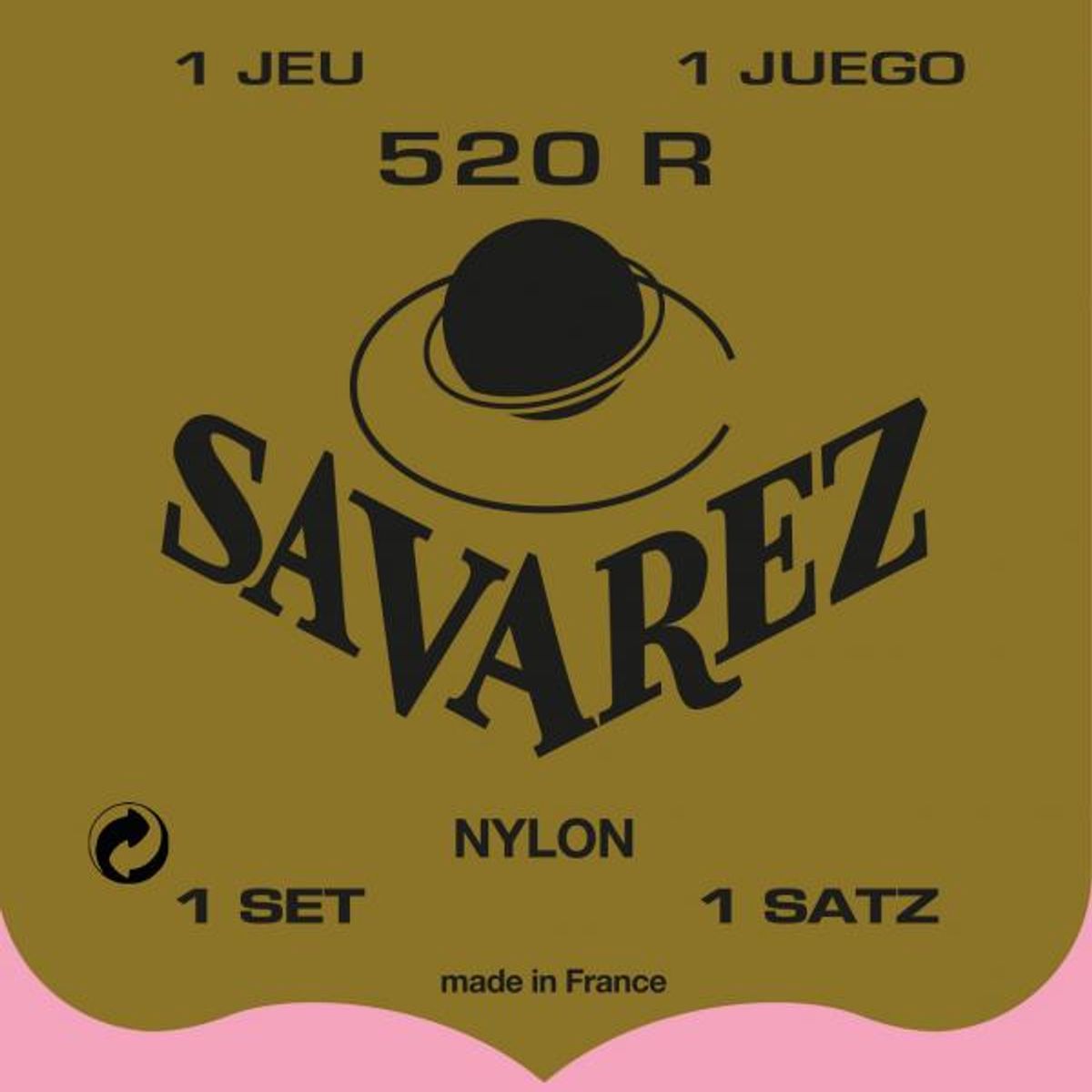 SAVAREZ - Savarez 520R Cuerdas para Guitarra de Nylon