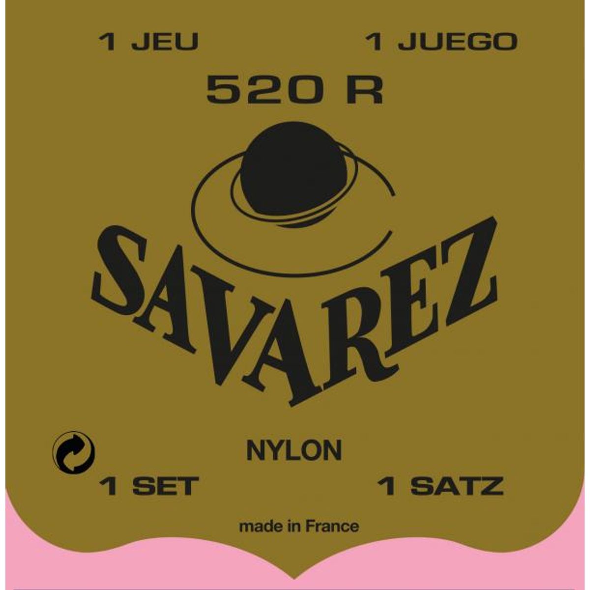 SAVAREZ - Savarez 520R Cuerdas para Guitarra de Nylon