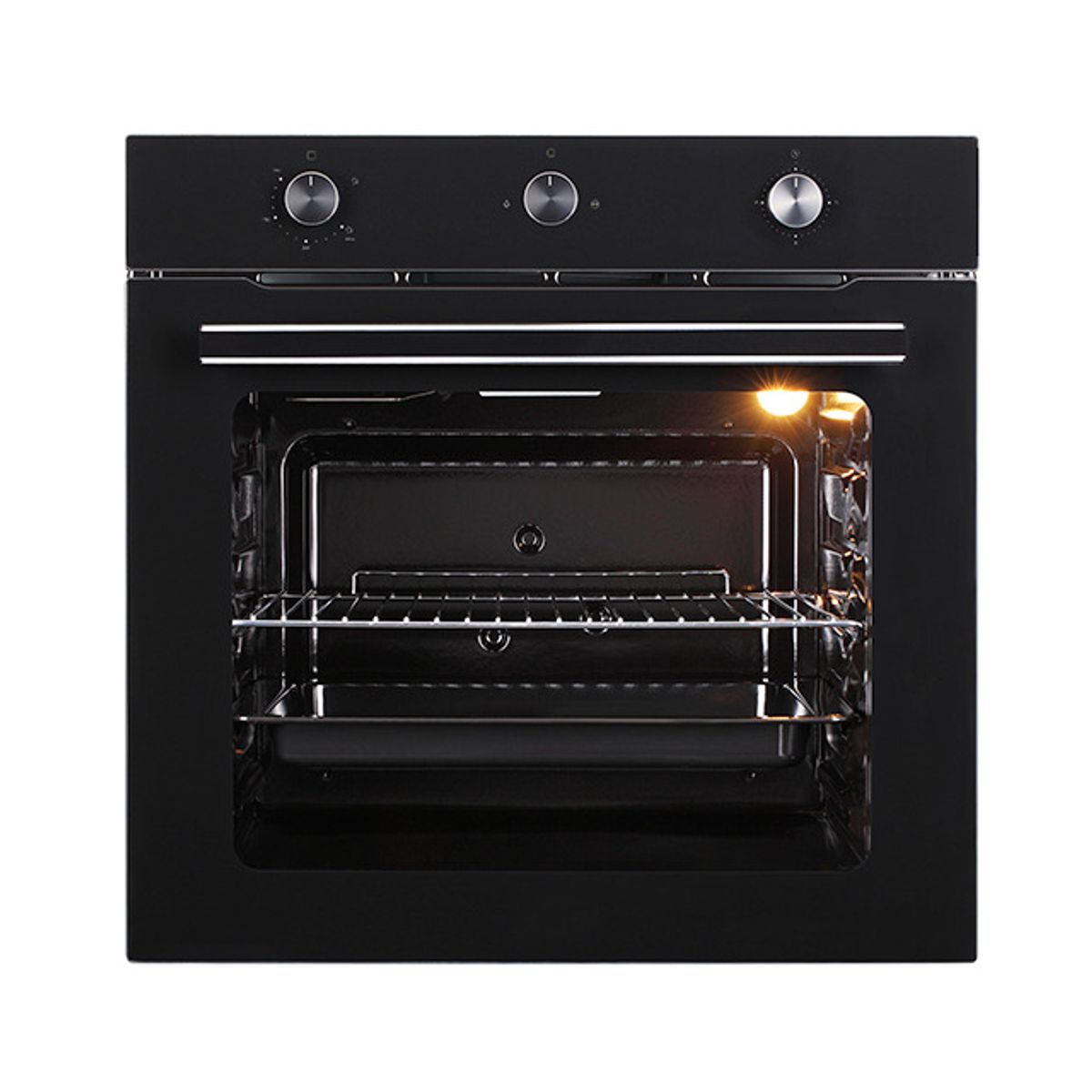 INDURAMA - Horno Empotrable 75 litros Gas Negro Indurama HEI-75NGP