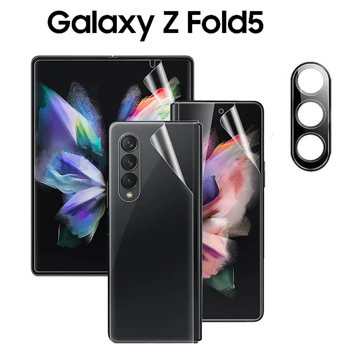 GENERICO - Set Micas Para Samsung Galaxy z fold 5 Y Mica pantalla camara