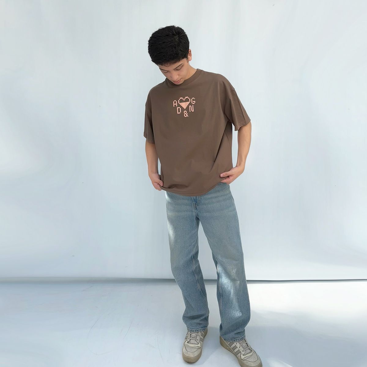 ANDROGYNE - Polo básico Unisex Cocoa