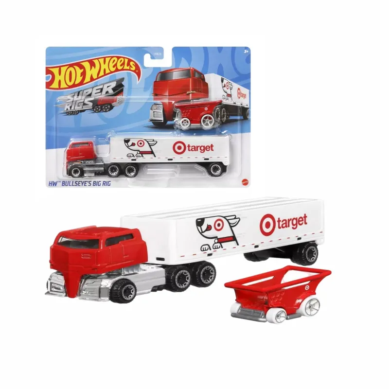 HOT WHEELS - Hot Wheels 164 Scale Toy Truck Shopping Cart Set