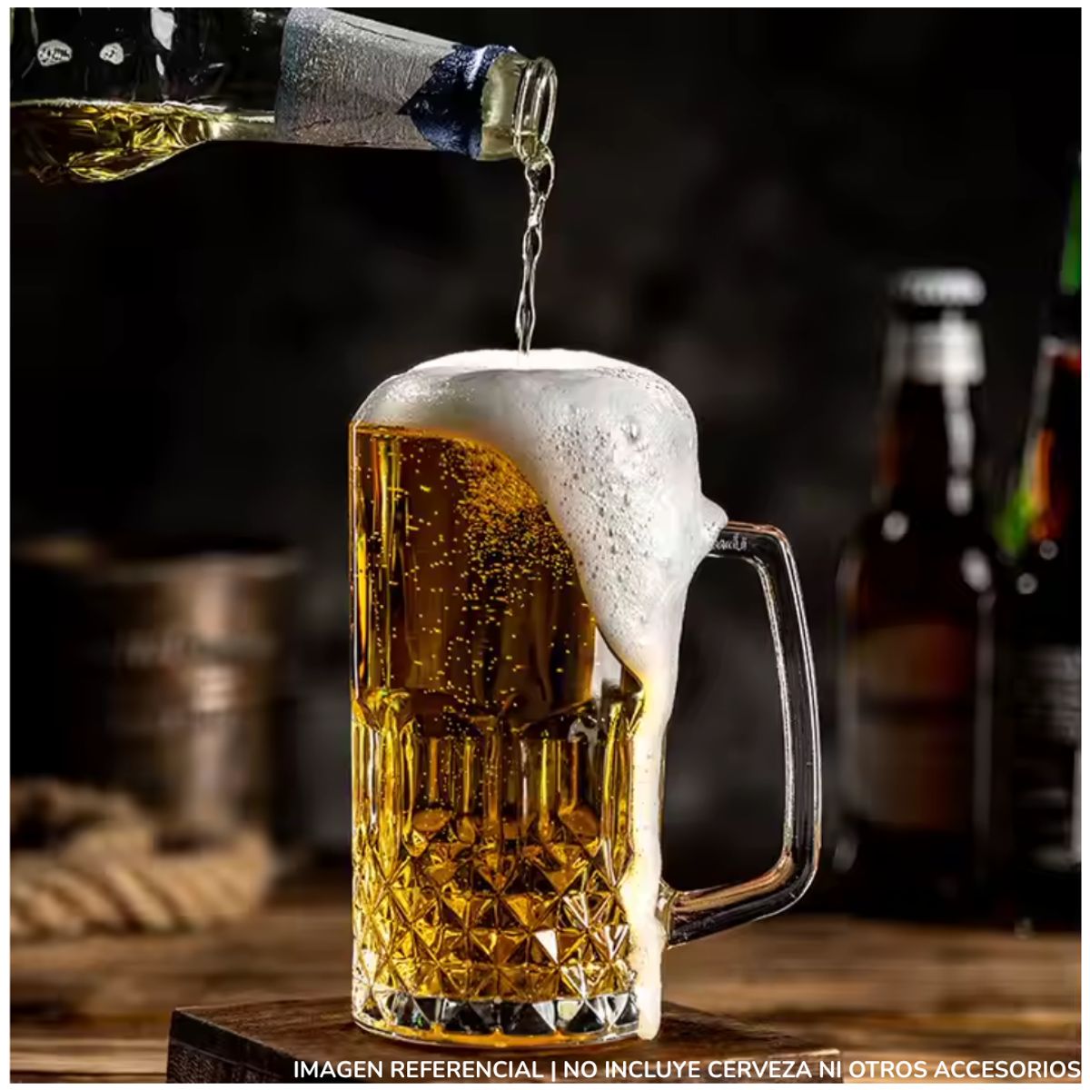 INSPIRA MARKET - Vaso Taza Cervecero Shop 500ml