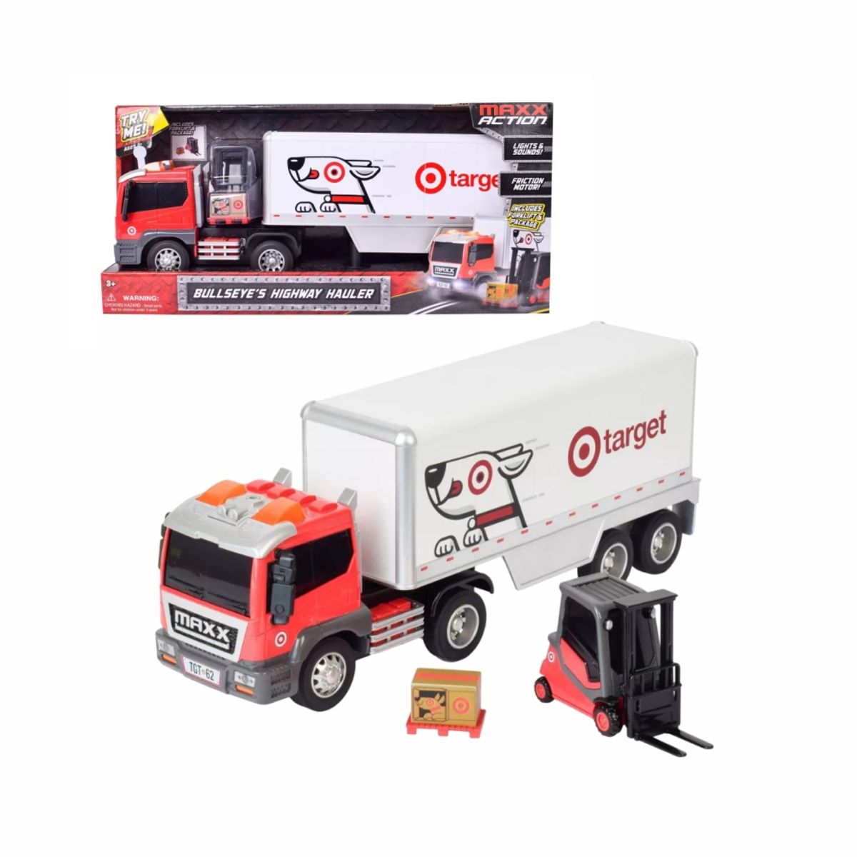 HOT WHEELS - Maxx Action Target Truck and Forklift Usa