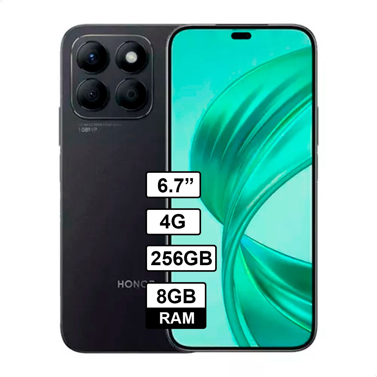 HONOR - Celular Honor X8b 256GB - 8GB RAM Color Negro