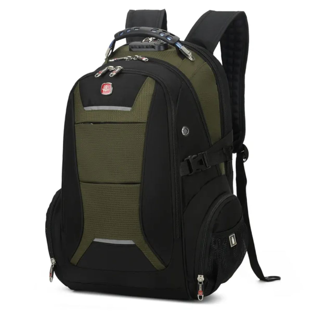 GENERICO - Mochila Antirrobo Sherpa WXL 40L Urbana Estudios Trabajo Laptop 17