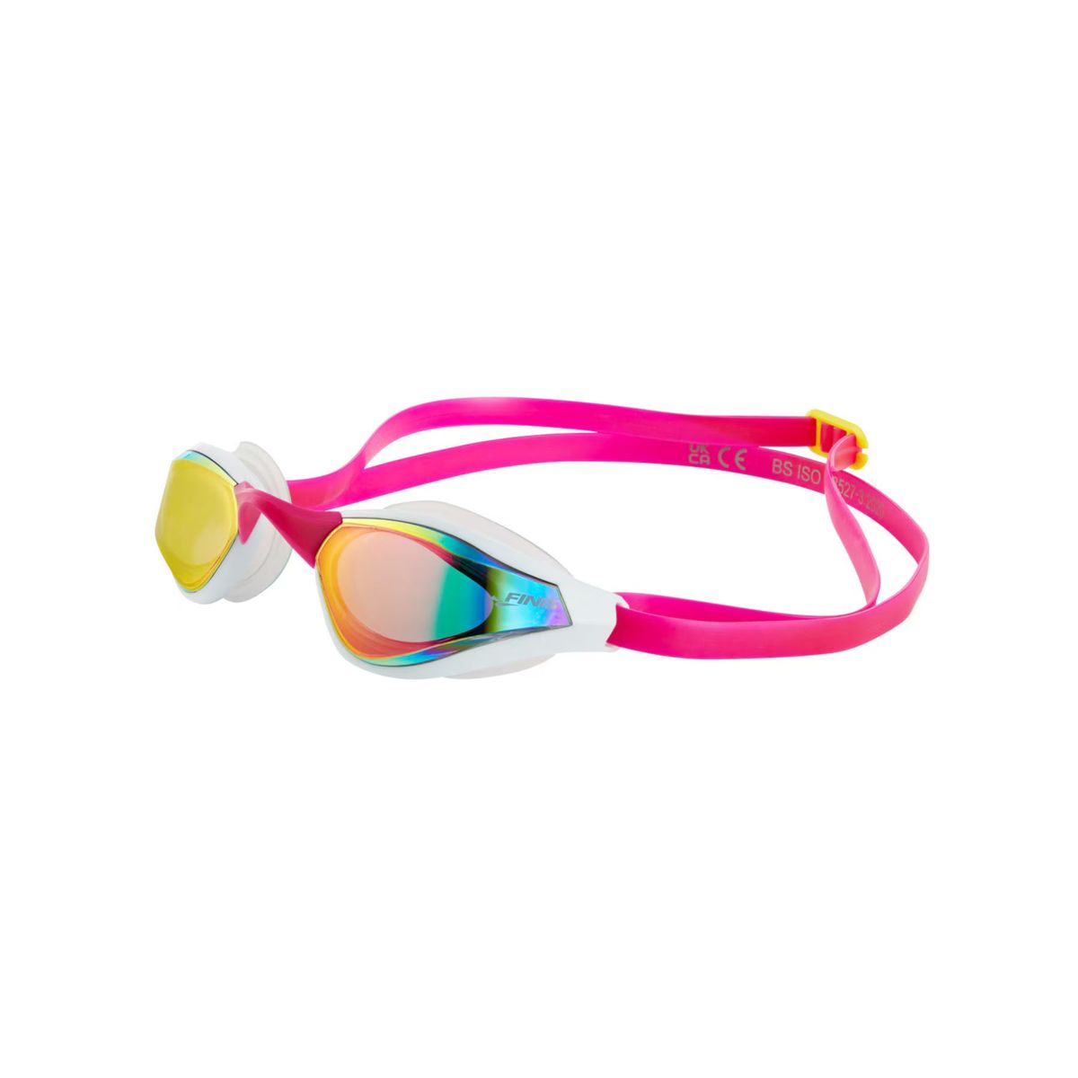 FINIS - Lentes Natacion Finis Mach 1 Racing Mirror Rosado Opalo