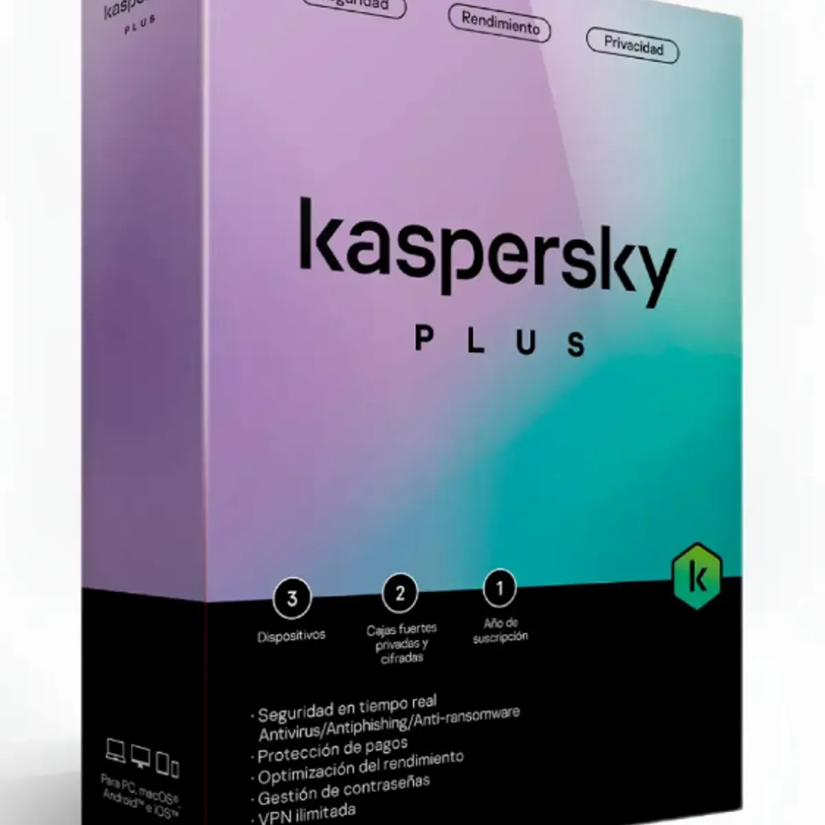 KASPERSKY - Kaspersky Plus 1PC 1 año (Digital)