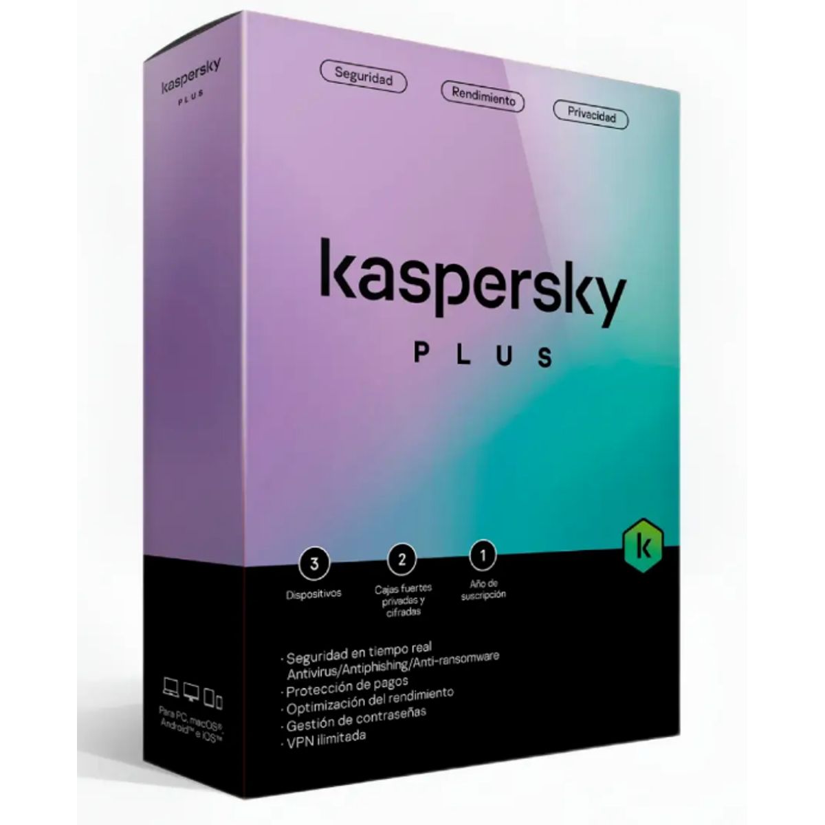 KASPERSKY - Kaspersky Plus 1PC 1 año (Digital)